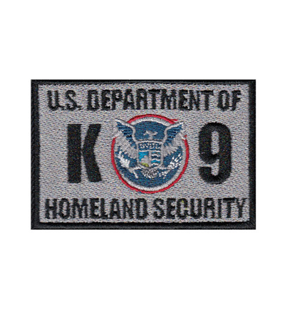 Dept of Homeland Security K-9 / K9 Rectangle Patch